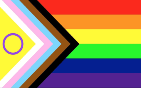 Progress Pride LGBTQ+ flag