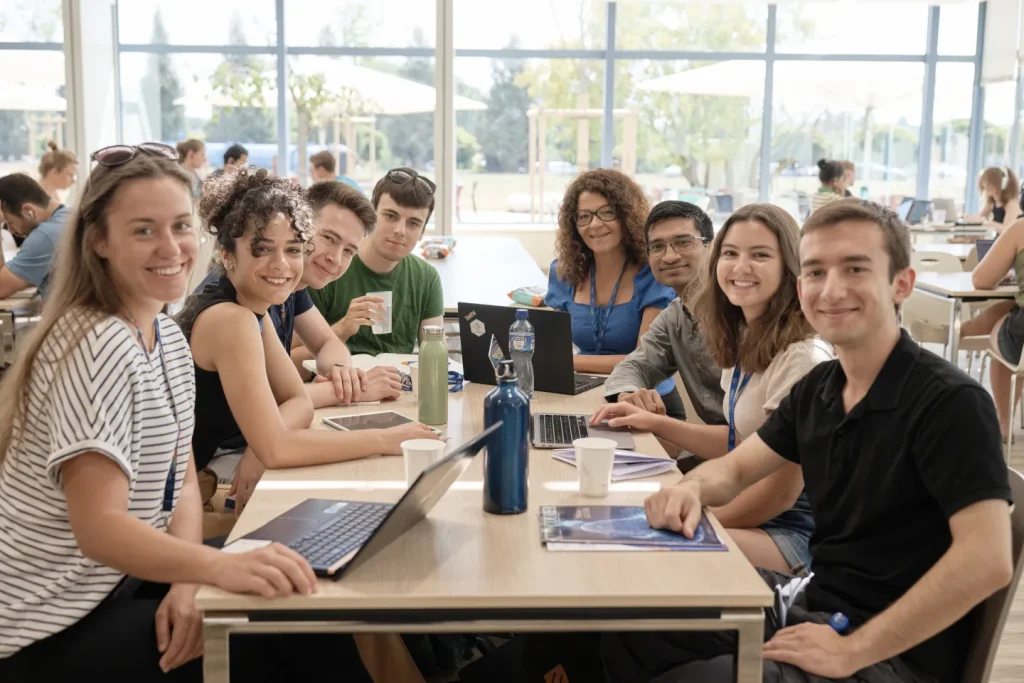 Students at CERN